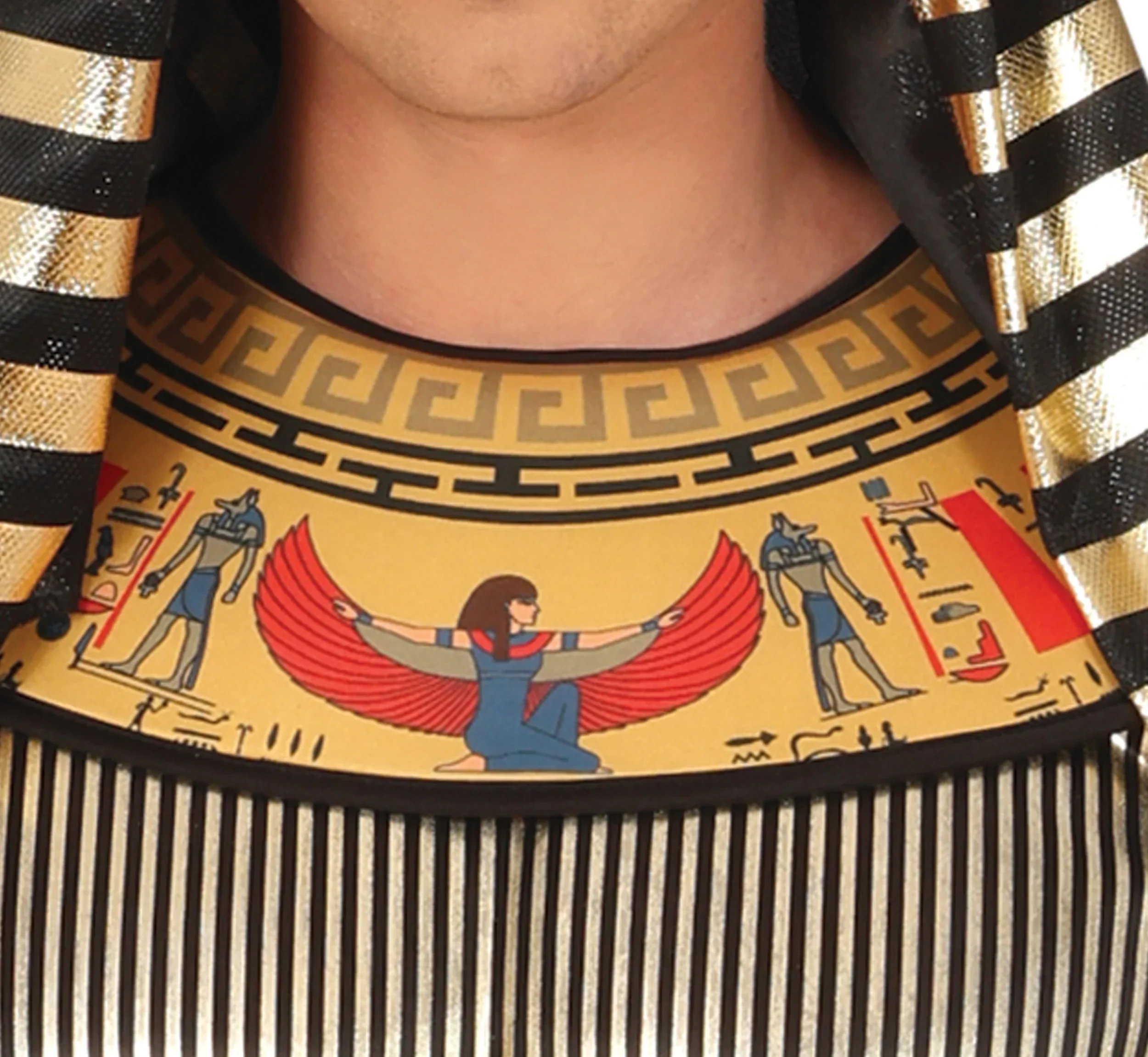 Costume da Faraone Tutankhamon Nero per Uomo - immagine 4