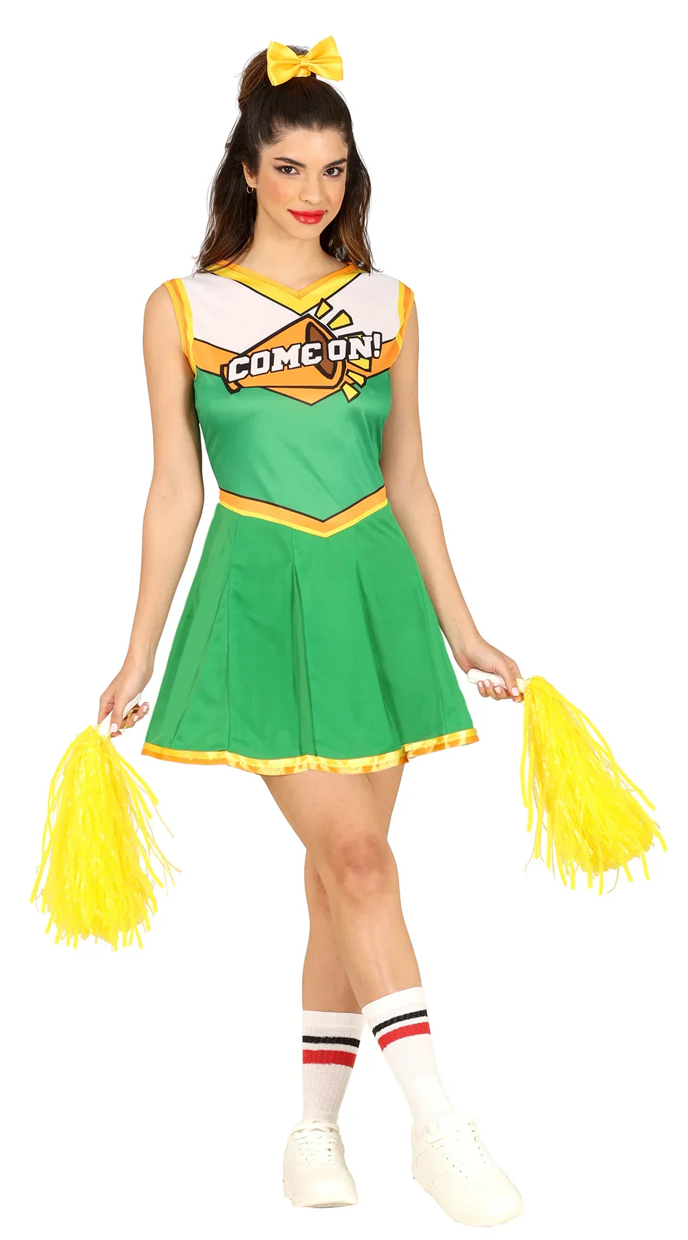 Costume da Cheerleader Verde per Donna