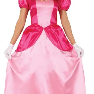 Costume da Principessa Peach Rosa per Donna