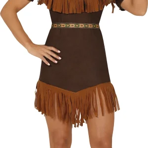 Costume da Indiana Marrone per Donna