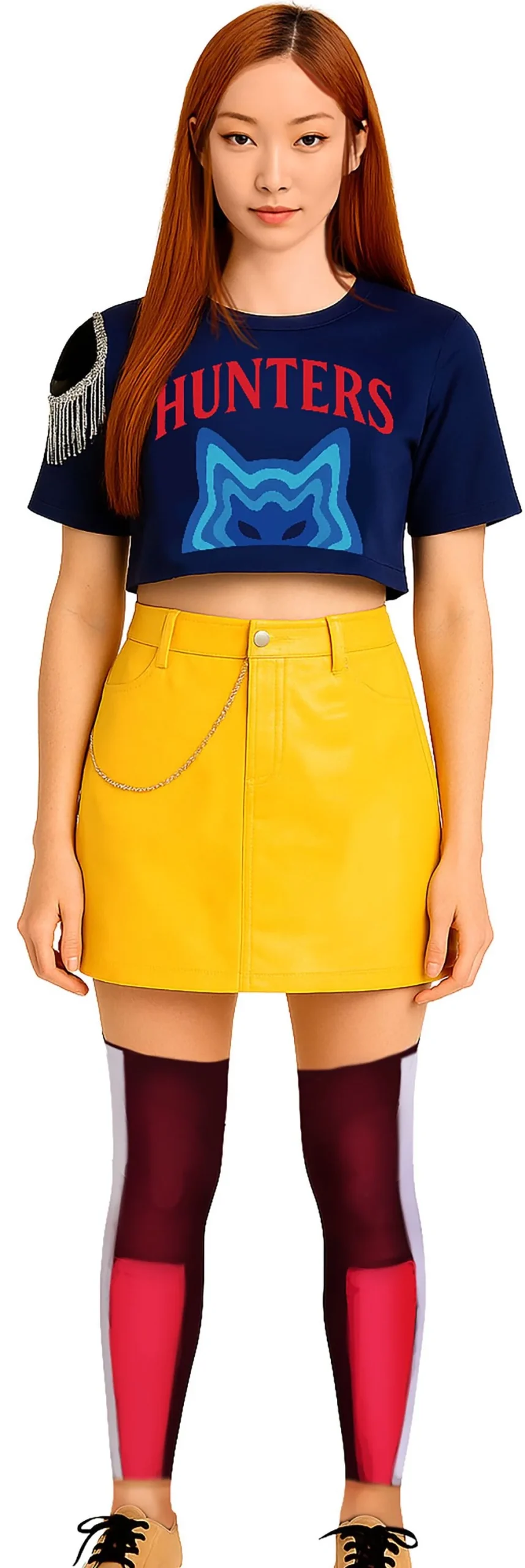 Costume di Mira Corto K-Pop per Donna