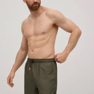 Costume da bagno verde kaki medio chiaro