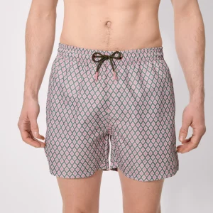 Costume da bagno intero con stampa etnica multicolore