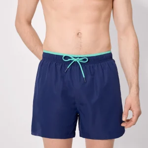 costume da bagno basic blu navy di media lunghezza con dettaglio in vita