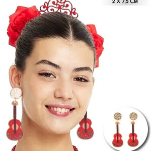 Orecchini Flamenco di Chitarra Spagnola