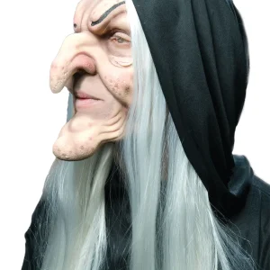 Protesi di Faccia di Strega Anziana