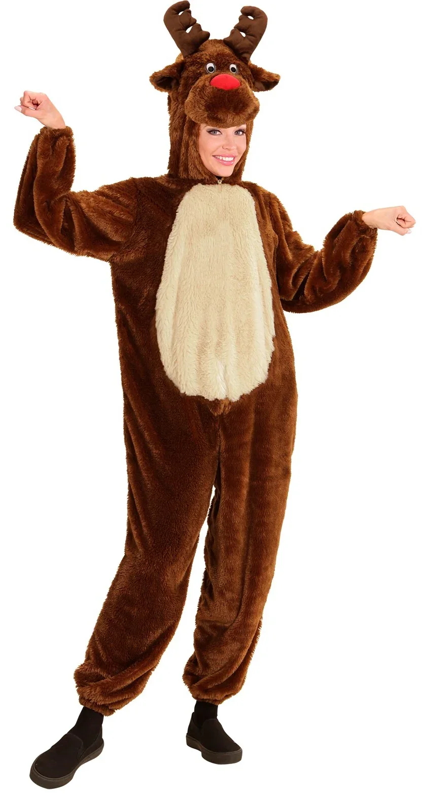 Costume di Renna di Peluche per Adulto - immagine 5