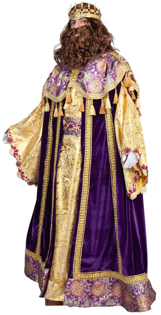 Costume da Re Magio Gaspar Premium per Uomo - immagine 4
