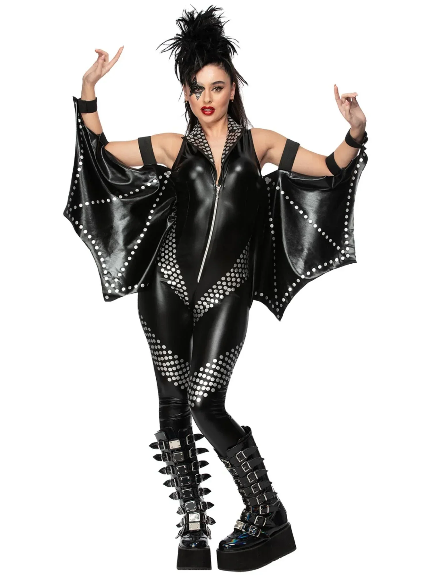 Costume da Rockstar Kiss per Donna - immagine 2