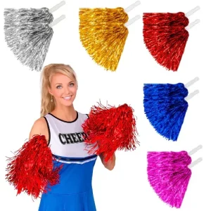 Set di Pompones Metalizados en Colores