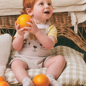 Set baby composto da tutina e maglietta a maniche corte Safari