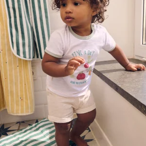 Completo estivo per neonati: maglietta e pantaloncini