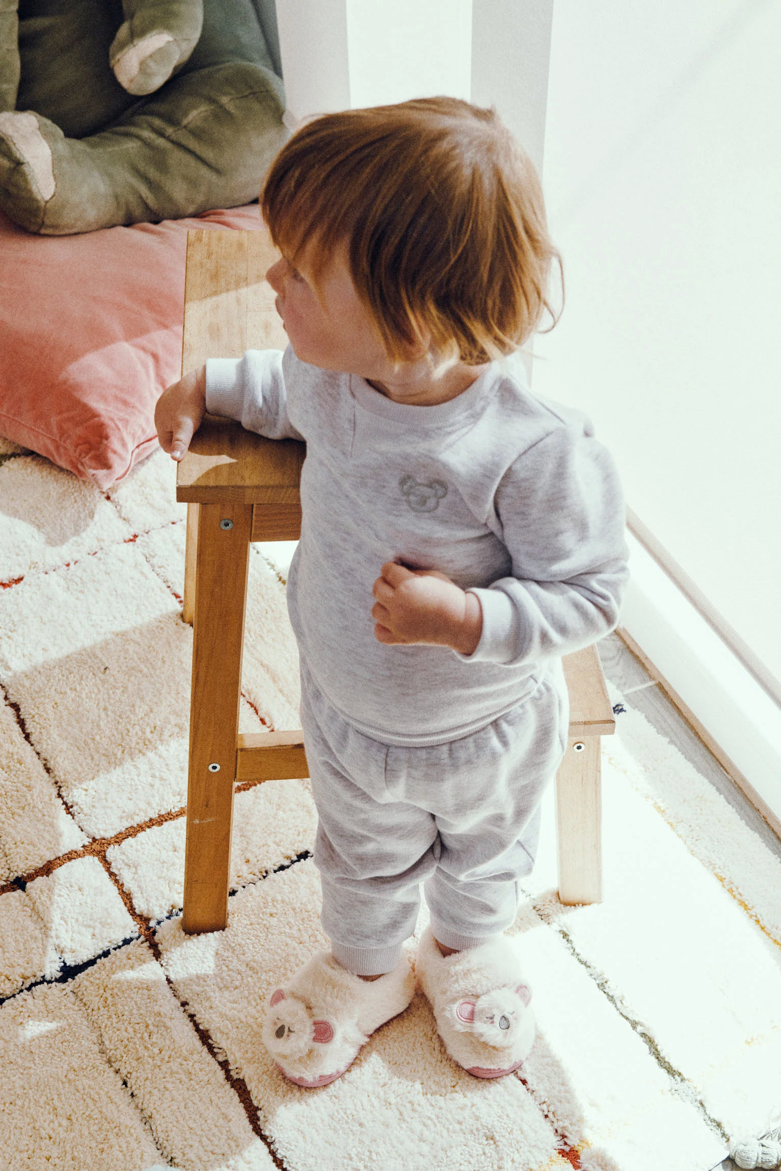 PREVENDITA Set base per neonati: felpa grigia e jogger - immagine 3