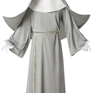 Costume da Suora Terrorifica Grigia per Uomo