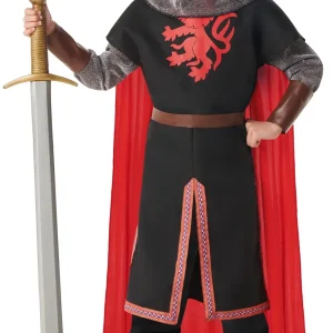Costume da Cavaliere Medievale Leone Bambino