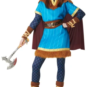 Costume da Vichinga Blu per Donna