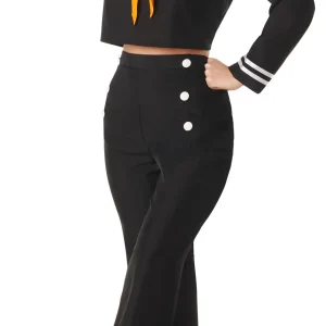 Costume da Marinera Nero per Donna
