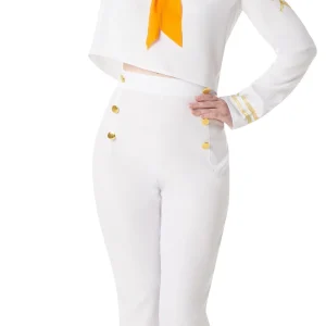 Costume da Marinera Bianco per Donna