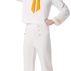 Costume da Marinaio Bianco per Uomo
