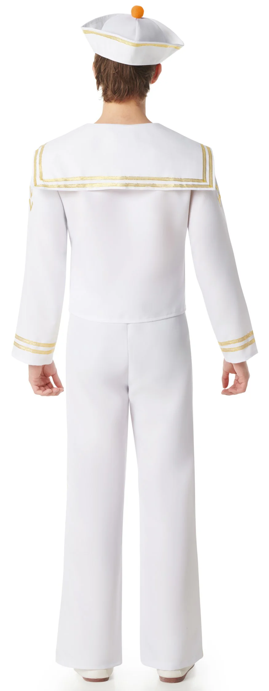 Costume da Marinaio Bianco per Uomo - immagine 3