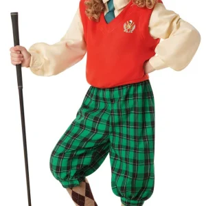 Costume da Giocatrice di Golf Classica per Bambina