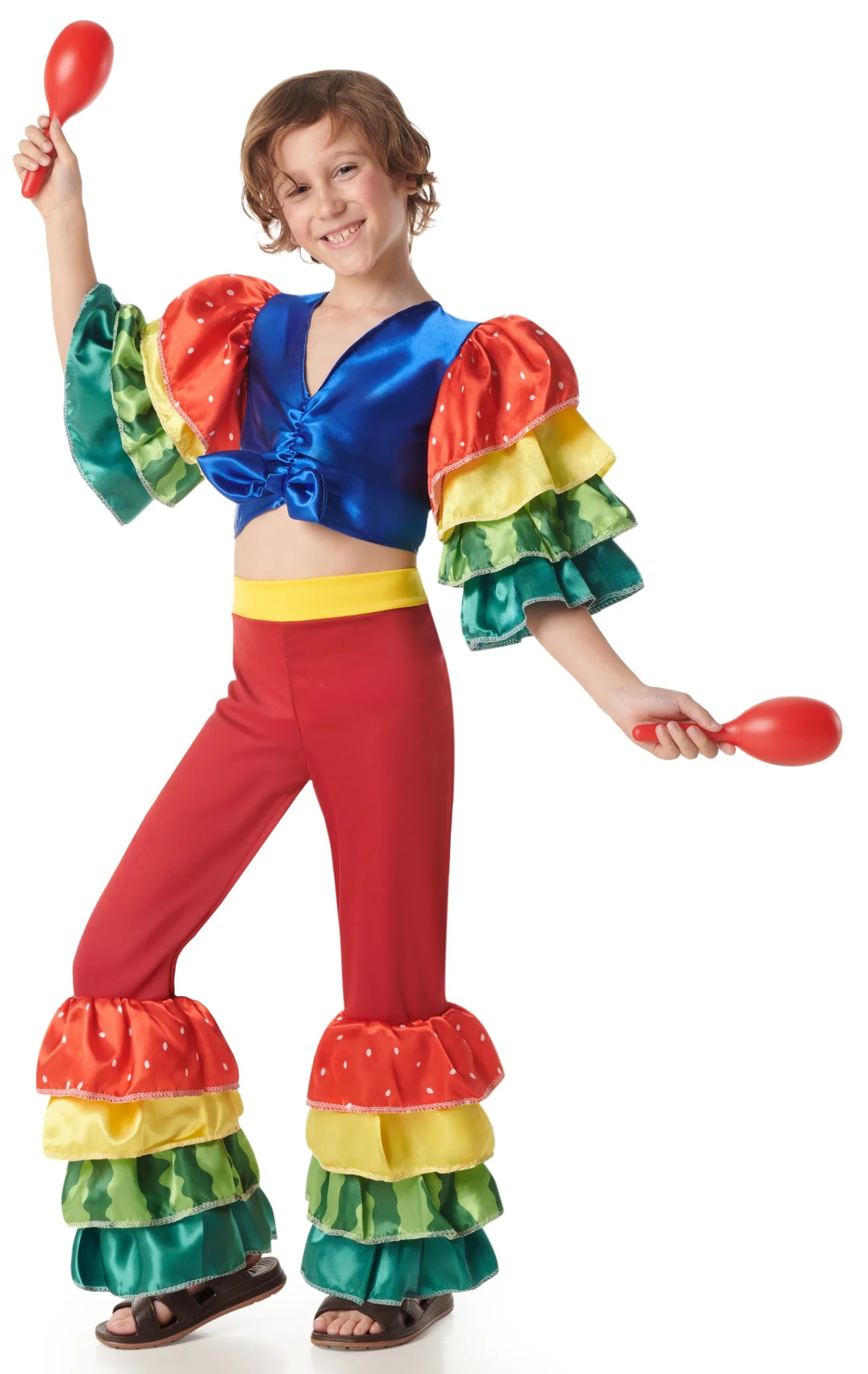 Costume da Rumbero Multicolor per Bambino - immagine 2
