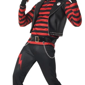 Costume da Punky Rockero per Uomo