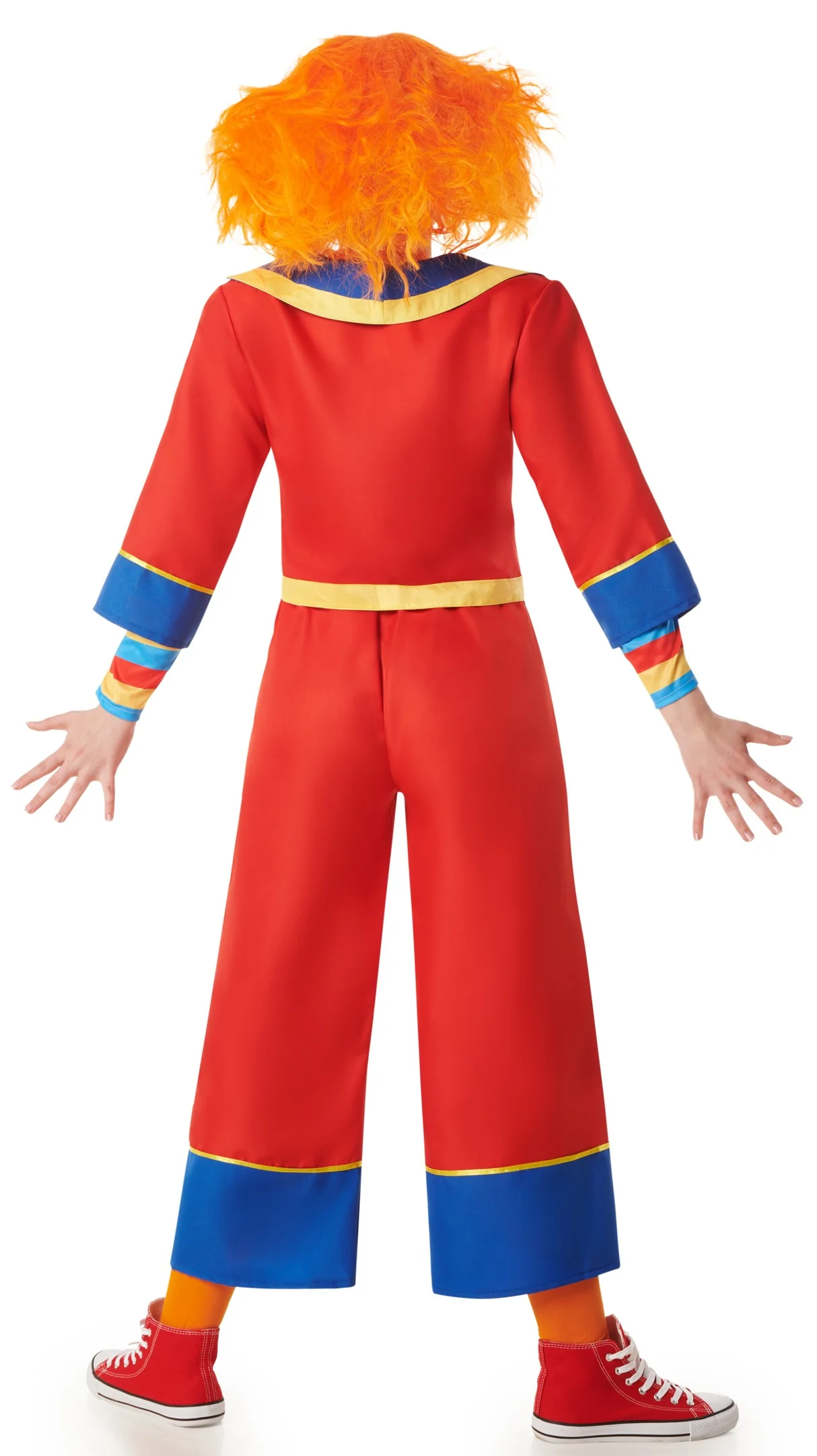 Costume da Clown Multicolore con Giacca per Donna - immagine 3