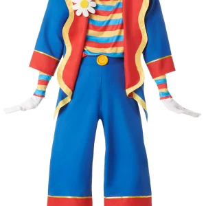 Costume da Clown Multicolore con Giacca per Uomo
