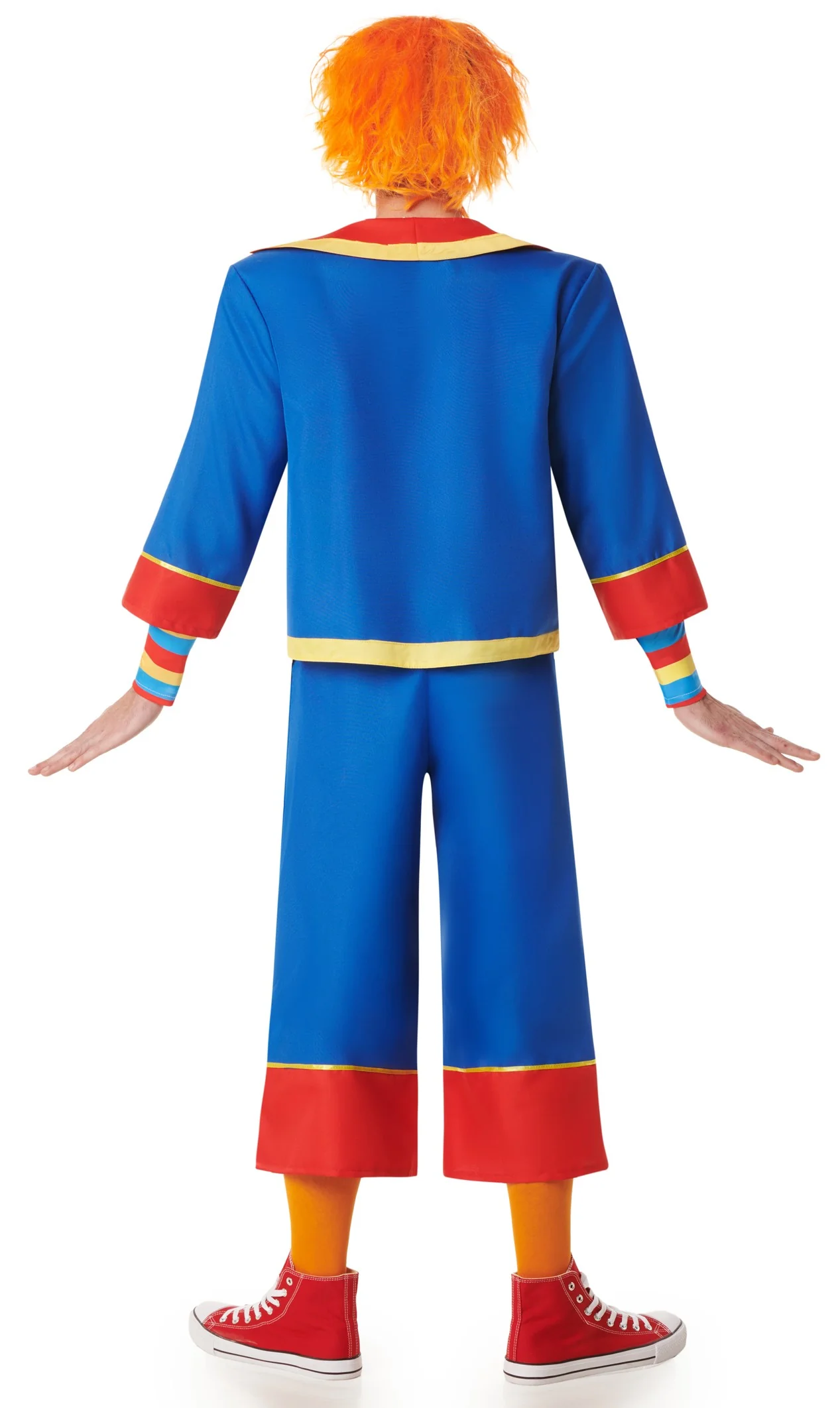 Costume da Clown Multicolore con Giacca per Uomo - immagine 3