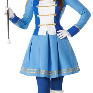 Costume da Majorette Blu per Donna