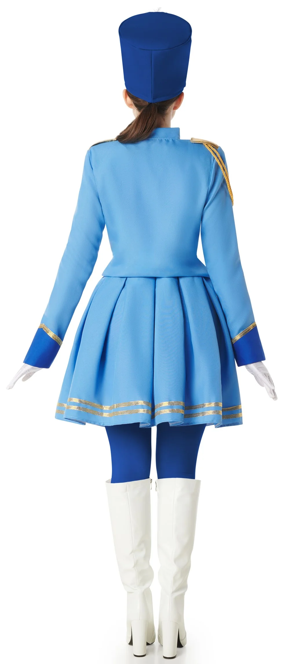 Costume da Majorette Blu per Donna - immagine 3