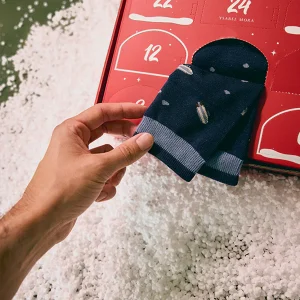 Calendario dell'Avvento 12 giorni Calzini da uomo