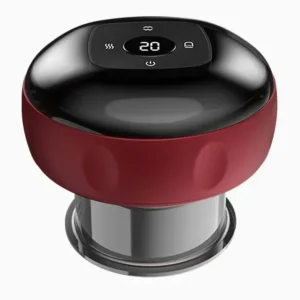 Ventosa riscaldata per alleviare le tensioni muscolari