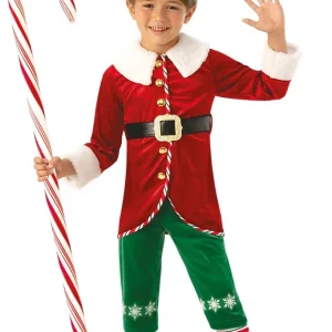 Costume da Elfo Natalizio Elegante per Bambino