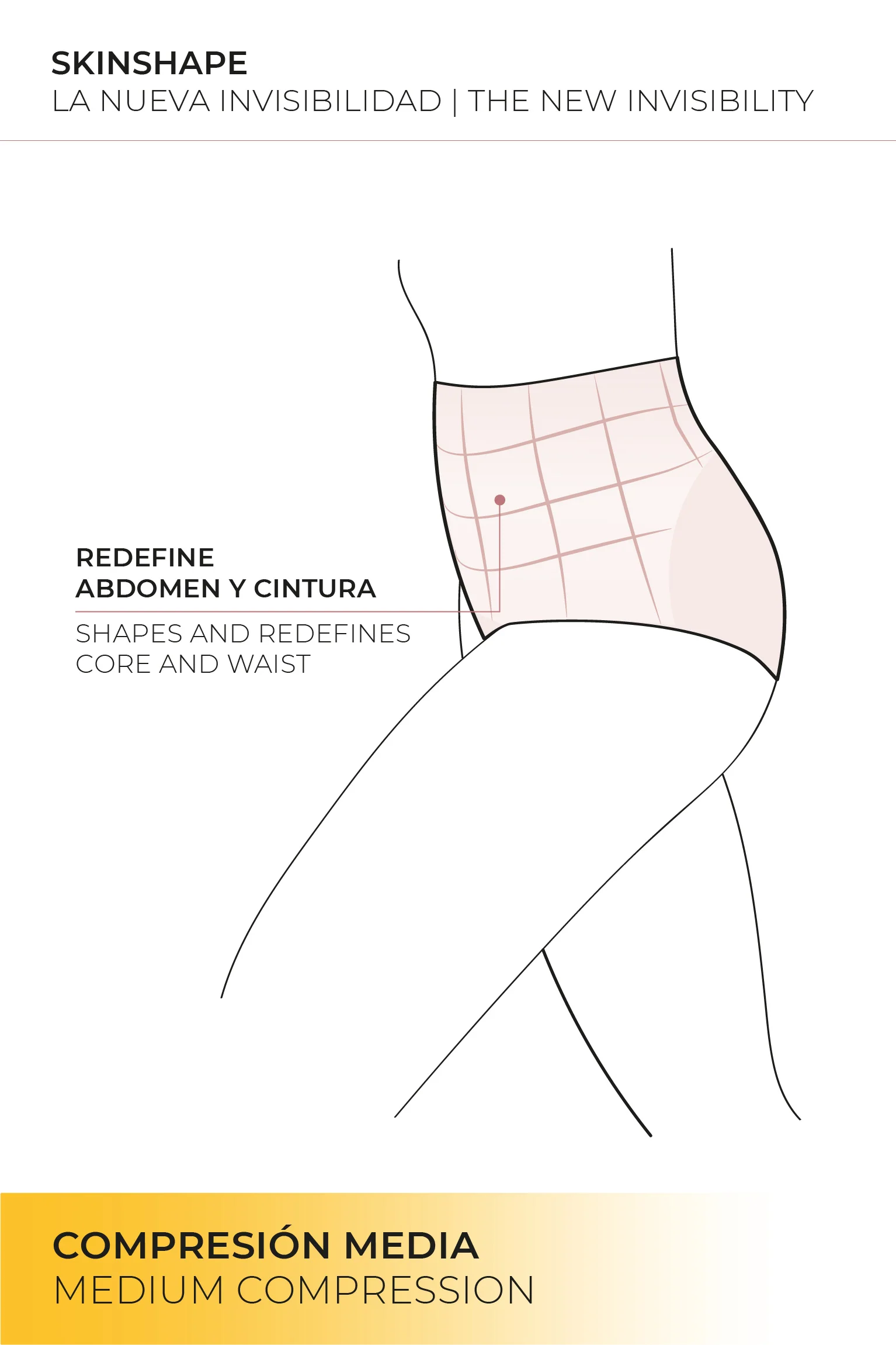 Mutandina riducente laser a compressione media nuda - immagine 5