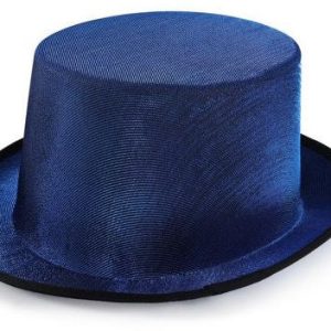 Chistera Blu Brillante per Adulto