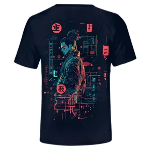 T-shirt Hakai – Design sul retro