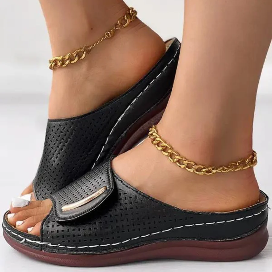 Sandali ortopedici Peep Toe: Comfort e supporto per i tuoi piedi - immagine 2