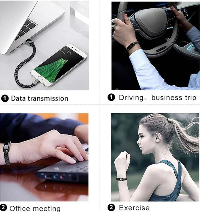 Il braccialetto elegante che carica il tuo telefono ovunque - immagine 3