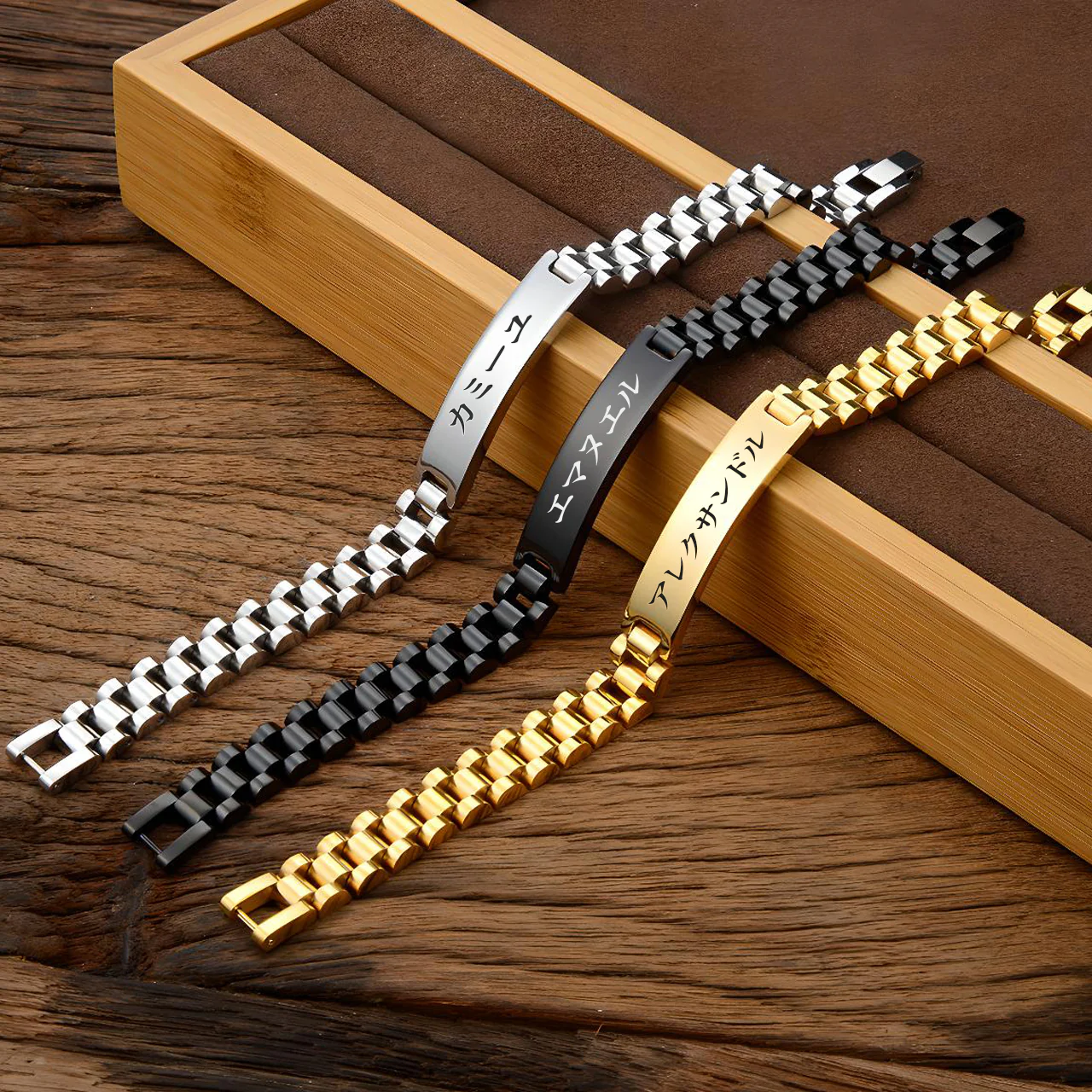 Bracciale Giapponese Personalizzato da Uomo - immagine 2