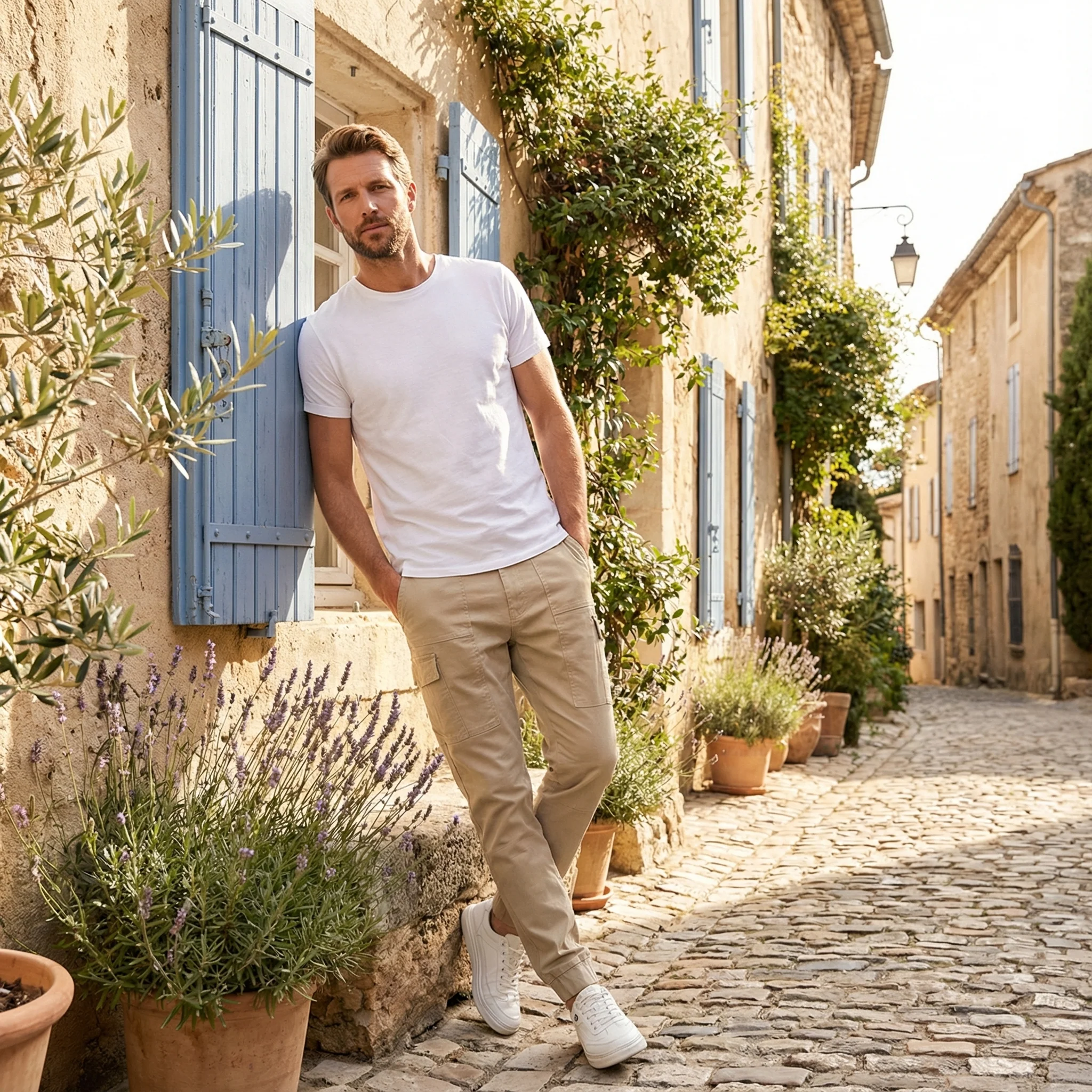 Pantaloni cargo comodi con grande capacità di stivaggio - immagine 3