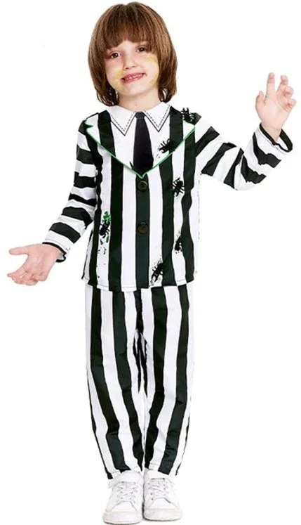 Costume di Beetlejuice con Scarafaggi per Bambino - immagine 2