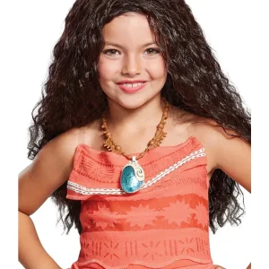 Parrucca di Moana Vaiana Disney Bambini