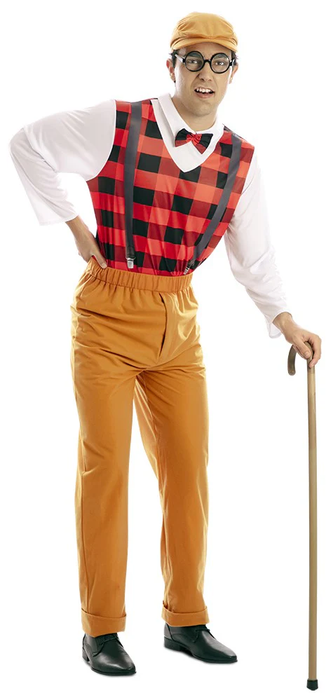 Costume da Nonno Anziano per Uomo - immagine 5