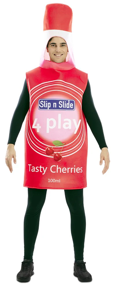 Costume di Lubrificante alla Ciliegia per Adulto - immagine 2