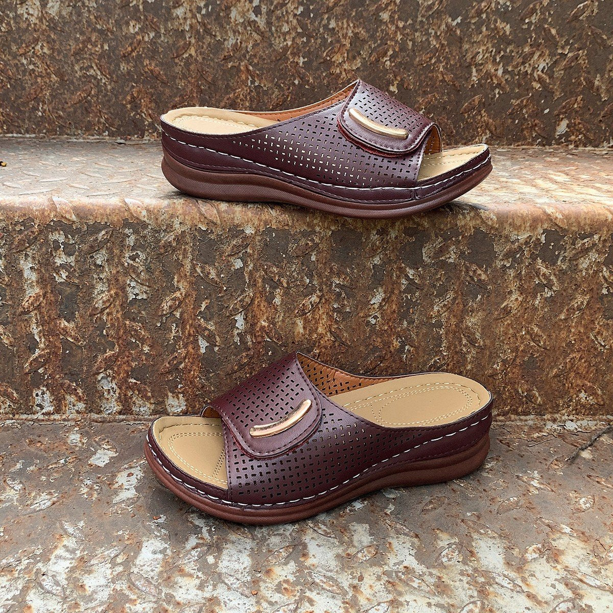 Sandali ortopedici Peep Toe: Comfort e supporto per i tuoi piedi - immagine 6