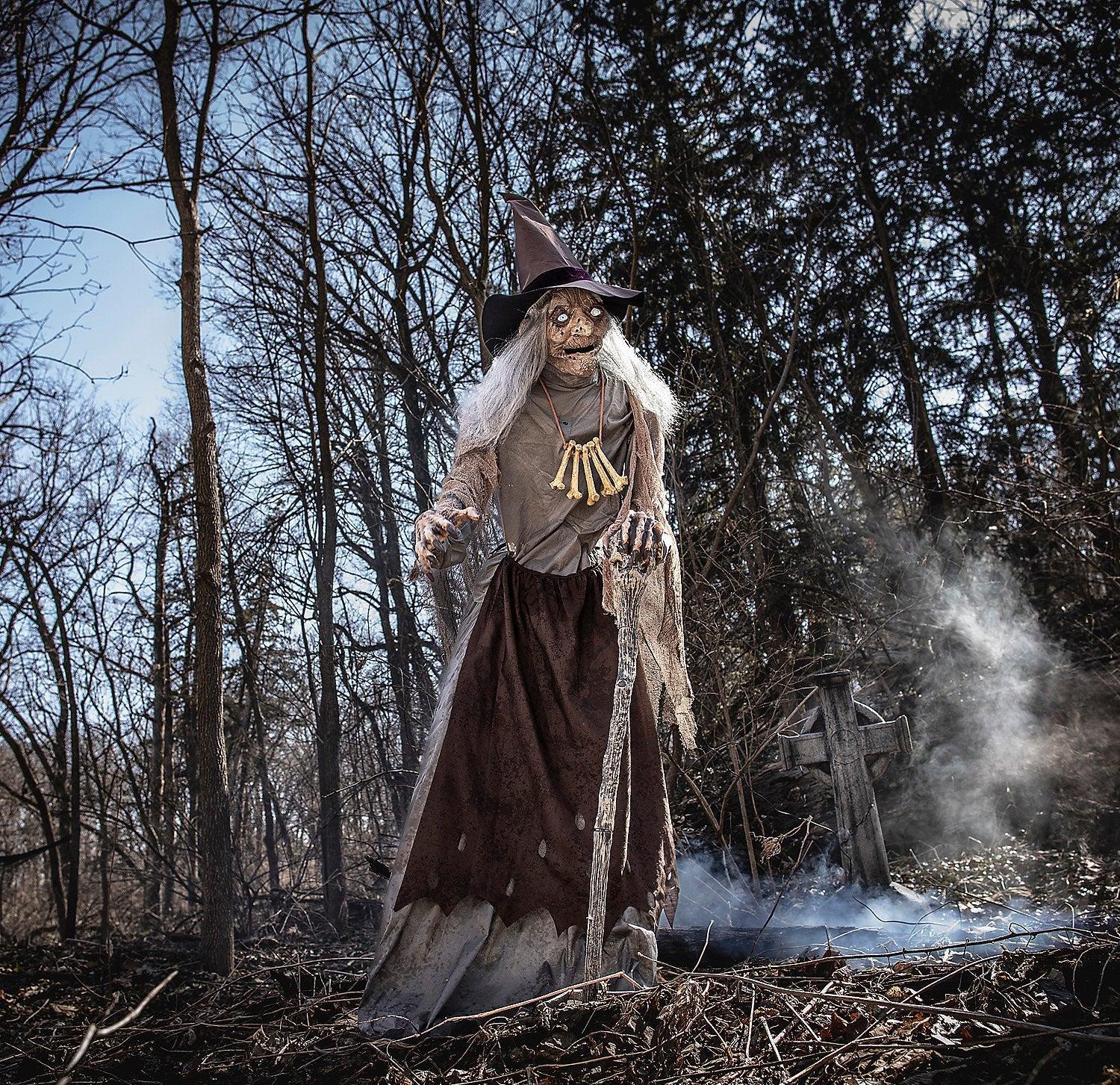 Strega Terrorifica con Movimento, Luce e Suono - immagine 5