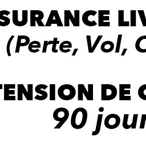 Assurance Livraison + Extension de Garantie 90 jours