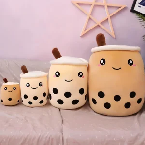 Peluche Bubble Tea Kawaii sorridente